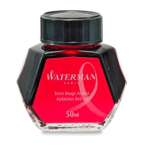 Fľaštičkový atrament Waterman červený